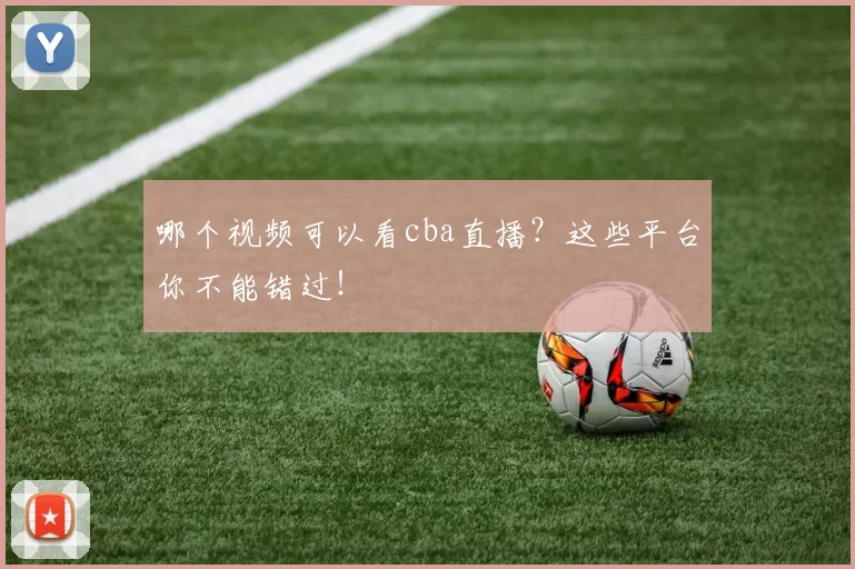 哪个视频可以看cba直播？这些平台你不能错过！